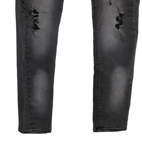 DSQUARED2 Jeans Mens 34x32 Cool Guy Slim Stretch Black Denim Made in Italy Rip - Picture 4 of 13